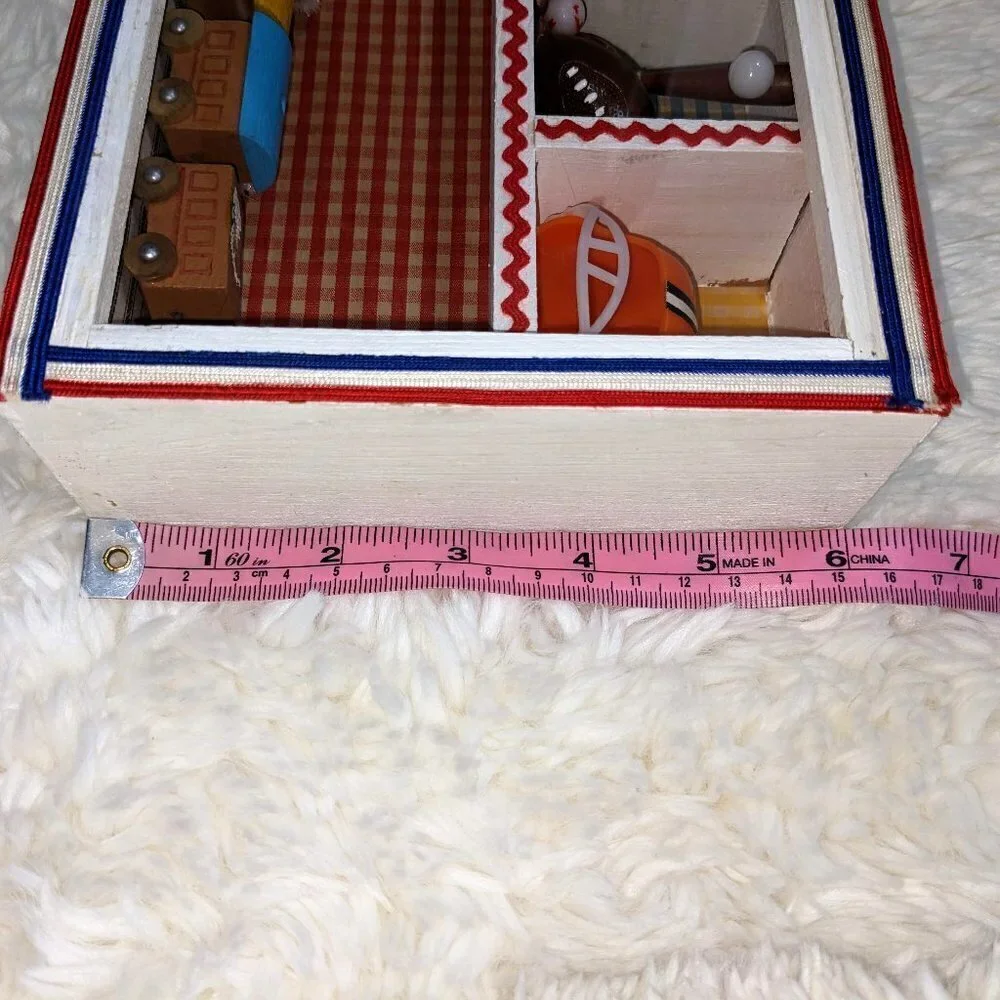 Raggedy Andy & Vintage Toys Shadow Box